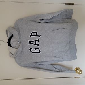 Woman's GAP fleece grey hoodie. Warn 2 times. Size XXL